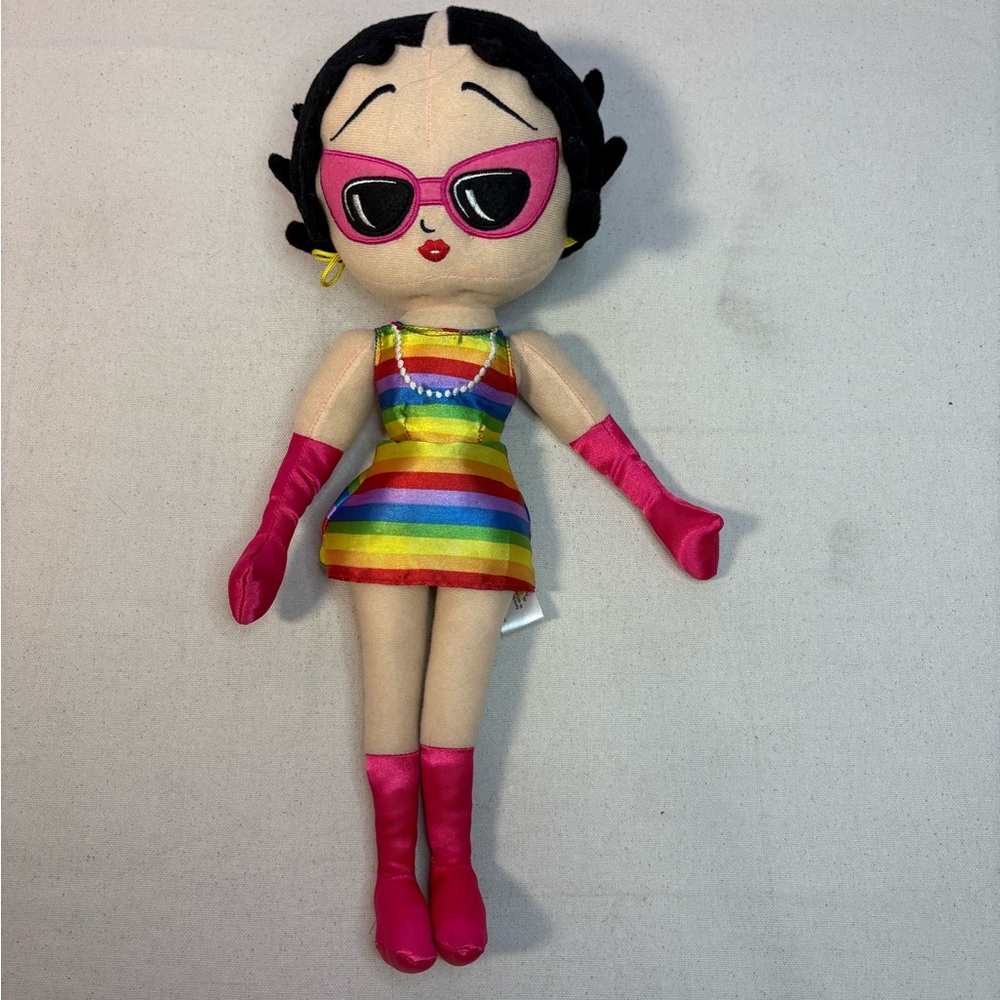 Lot of 4 Betty Boop Sugar Loaf Plush Dolls 15”-17” - Picture 8 of 10